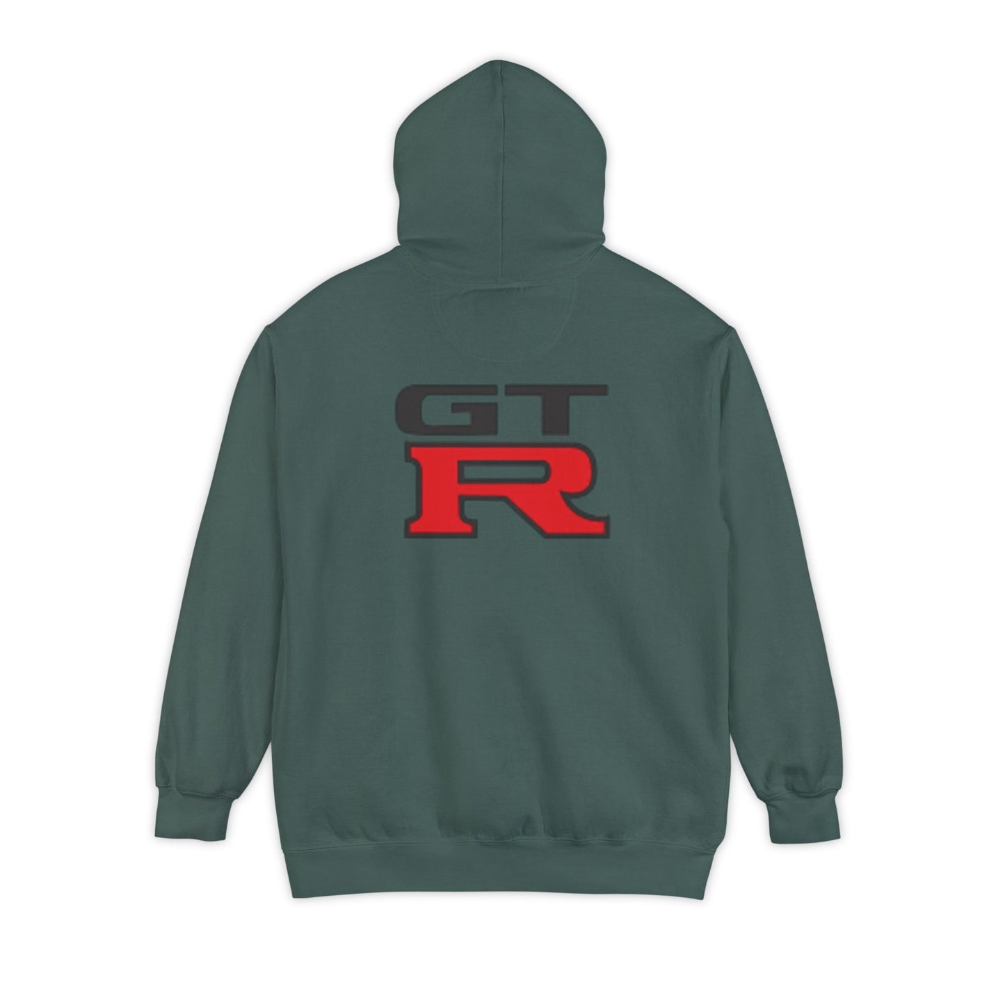 Classic Car Enthusiast Hoodie - GT-R Design, Unisex Garment-Dyed